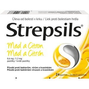 Strepsils Med a Citrón 24 pastiliek