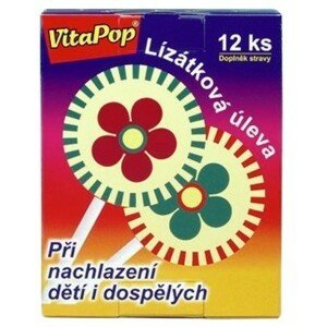 VitaPop Lízanka pri nachladnutí detí aj dospelých 12 ks