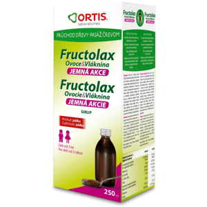 Fructolax Ovocie a vláknina sirup, 250 ml