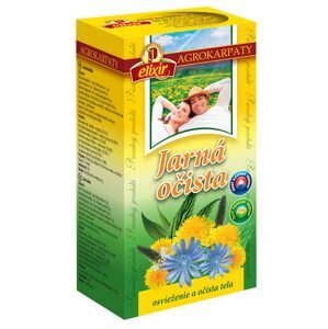Agrokarpaty Jarná očista bylinný čaj čistý prírodný produkt vrecúška 20 x 2 g