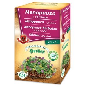 Herbex MENOPAUZA s ďatelinou bylinná zmes 20 x 3 g