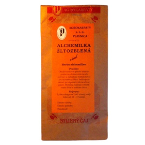 Agrokarpaty ALCHEMILKA ŽLTOZELENÁ vňať bylinný čaj 50g 50 g