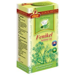 Agrokarpaty Fenikel bylinný čaj prírodný produkt 20 x 2 g