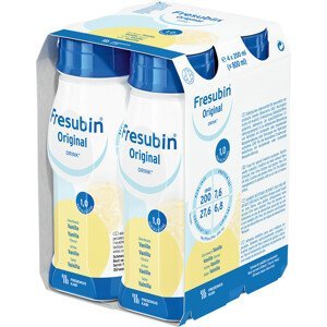 Fresubin ORIGINAL DRINK EasyBottle príchuť vanilková 4 x 200 ml