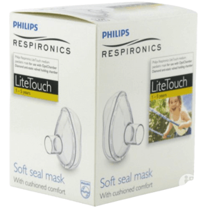 Philips LiteTouch Maska inhalačná - stredná až 5 rokov, pre OptiChamber Diamond