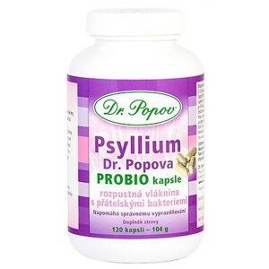 Dr. Popov Psyllium Probio 120 kapsúl