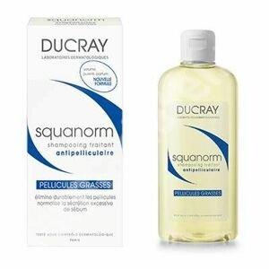 Ducray SQUANORM - Šampón proti mastným lupinám 200 ml
