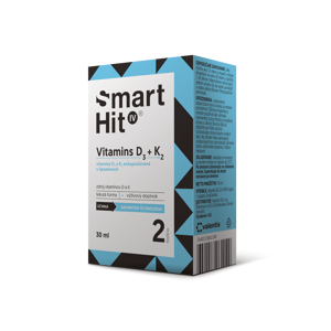 SmartHit IV D3 + K2 roztok 30 ml