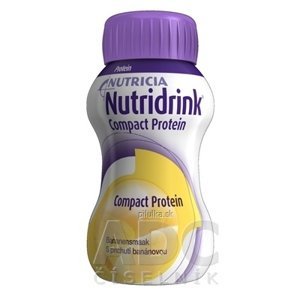 Nutridrink Compact protein s banánovou príchuťou 24 x 125 ml