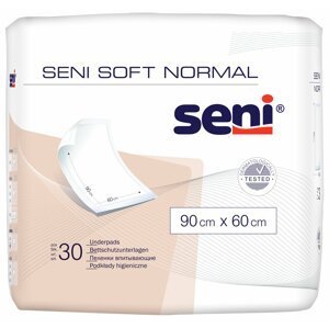Seni Soft normal hygienické podložky 90 x 60 cm savosť 1350 ml 30 ks