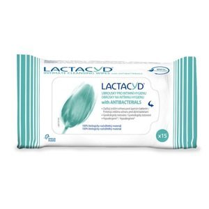 Lactacyd Obrúsky antibakteriálne 15 ks