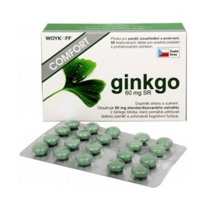 Ginkgo Comfort 60 mg SR - Woykoff 60 tabliet