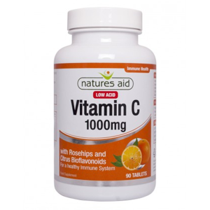Natures Aid Vitamín C 1000 mg low acid 90 tabliet