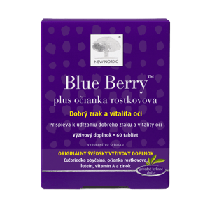 New Nordic Blue Berry Eyebright Plus 60 tabliet