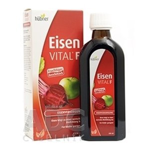 Hűbner Eisen VITAL F ovocný a bylinný extrakt 250 ml