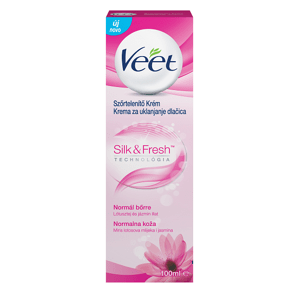 Veet Silk & Fresh Depilačný krém pre normálnu pokožku 100 ml