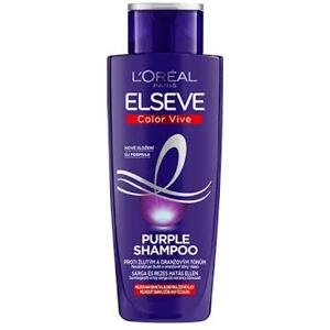 L'Oréal Paris Elseve Purple Shampoo pre melírované blond a strieborné vlasy 200 ml