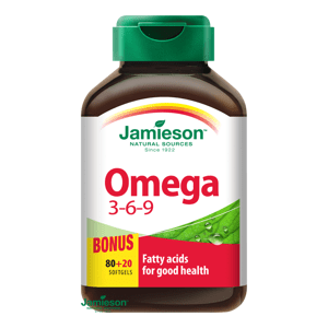 Jamieson Omega 3-6-9 100 kapsúl