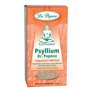 Dr. Popov PSYLLIUM rozpustná vláknina 50 g