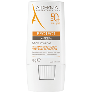 A-Derma PROTECT X-TREM STICK 50+ Transparentná tyčinka 8 g