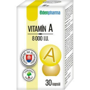 EdenPharma Vitamín A 8000 I.U. 30 kapsúl