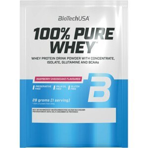 BiotechUSA 100% Pure Whey - malinový cheesecake 28 g