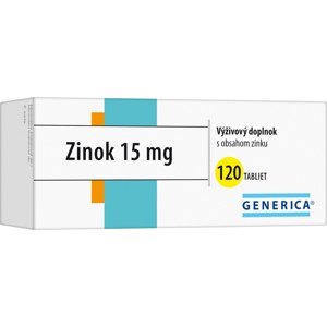 Generica Zinok 15 mg 120 tabliet