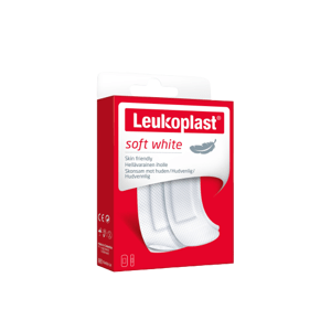Leukoplast Soft white 2 veľkosti 20 ks