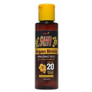 Vivaco SUN ARGAN BRONZ Olej SPF20 s arganovým olejom 100 ml