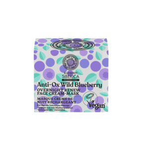 Anti-OX Wild Blueberry Nočná obnovujúca pleťová krémová maska 50 ml