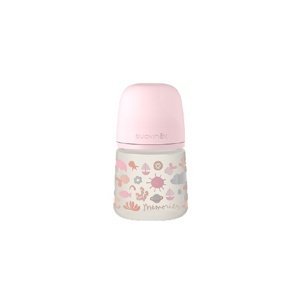 Suavinex Dojčenská fľaša S Memories - Ružová 150 ml