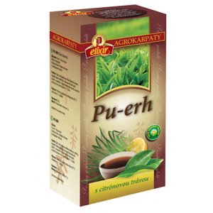 AGROKARPATY PU-ERH s citrónovou trávou čaj 20x1 g (20 g)