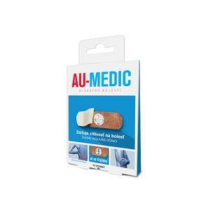 Au-medic blokátor bolesti náplasti (crystal tape) 4 ks