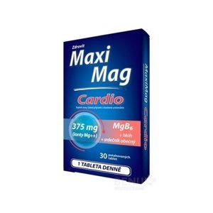 Zdrovit MaxiMag Cardio Mg 375 mg+ B6 30 tbl