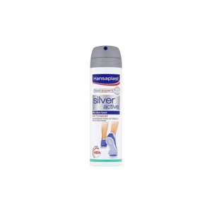 Hansaplast Silver Active Antiperspirant 48 h sprej na nohy 150 ml