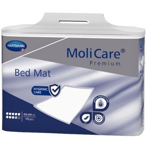 MoliCare Premium Bed Mat 9 kvapiek 60X60 cm absorpčná podložka 15 ks