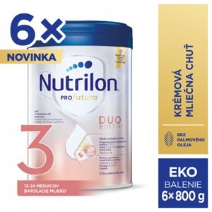 Nutrilon 3 Profutura Duobiotik batoľacie mlieko (12-24 mesiacov) 6x800 g