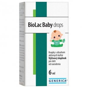 Generica Biolac baby drops od 3. mesiaca 6 ml