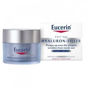 Eucerin Hyaluron Filler nočný krém proti vráskam 50 ml