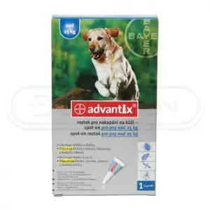 Advantix Spot On pre psy 25-40 kg 4x4 ml