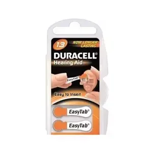 Duracell HA 13 Easytab 1.4 V batérie 6ks