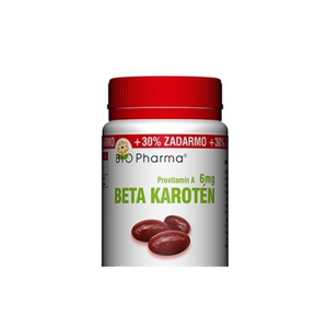 Bio Pharma Beta karotén 6 mg 130 ks