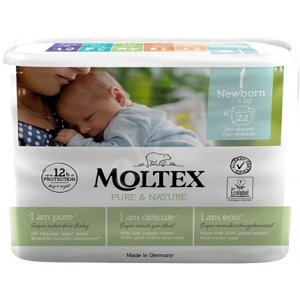 Moltex Pure & Nature Newborn 2-4 kg 22 ks