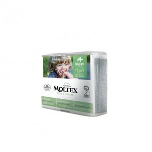 Moltex Pure & Nature 4 detské prírodné plienky Maxi 7-18 kg 29 ks
