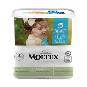 MOLTEX Plenky Pure & Nature Junior 11-25 kg 25 ks