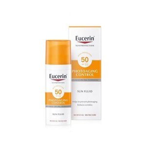 Eucerin Sun fluid na opaľovanie Anti-Age SPF50 50 ml