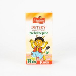 APOTHEKE Bio detský čaj na bežné pitie ovocný 20 x 1 ,5g